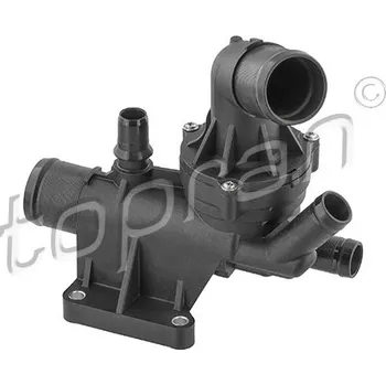 Chladič motoru TOPRAN Pouzdro termostatu 638 763