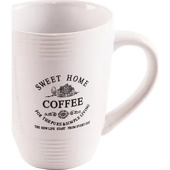 MOREX Hrnek SWEET HOME 450 ml 1 ks bílá