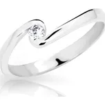 Steel Edge Stříbrný prsten se zirkonem 1934 Velikost: 58
