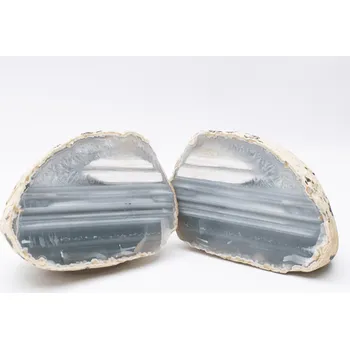 Přírodní kámen Milujeme Kameny Achát - řez půlky 151676