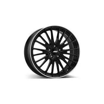 Auto-moto Alu kola AEZ Berlin black Black/polished lip 8,5x18" 5x112 ET56 66,6