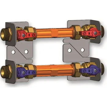 Průtokoměr Bytová měřicí sada EQUICOMPACT - k odečtu vody - Qn 1,5m3, studená voda IVAR.MC34A