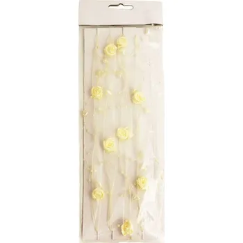 Perlová dekorace champagne X0582-02