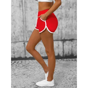 Dámské kraťasy Ozonee Dámské teplákové kraťasy Lhundrup červená XL