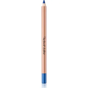 Tužka na obočí ZOEVA Velvet Love Eyeliner Pencil tužka na oči odstín Metallic Marine Blue 1,2 g