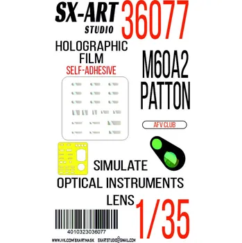 Plastikový model 1/35 Holographic film M60A2 Patton (AFV)