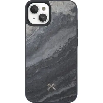 Pouzdro na mobilní telefon Woodcessories kryt Bumper Case MagSafe pre iPhone 14 Plus - Camo Grey