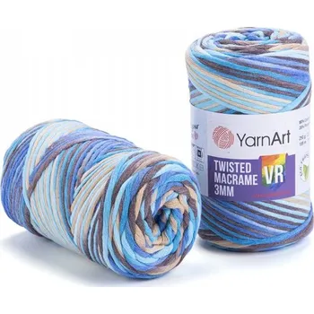 Příze YarnArt Twisted Macrame 3mm rozčesávací VR 921