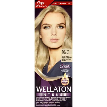 Barva na vlasy Wella Wellaton Intense barva na vlasy 10/81 ultra světlá popelavá blond, 110 ml