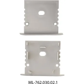 LED lišta MCLED Koncovka pro VX s otvorem stříbrná ML-762.030.02.1