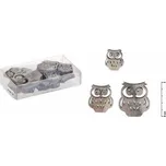 Dekorace sova MFP mix velikostí 14ks