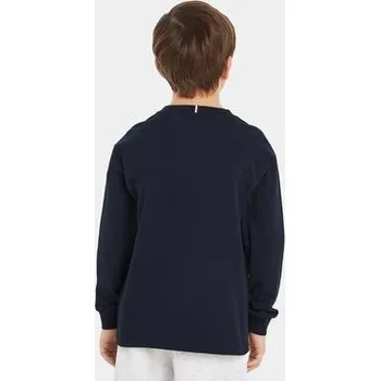 Dámská halenka Tommy Hilfiger Halenka KB0KB08549 S Tmavomodrá Regular Fit 8Y