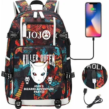 Sportovní batoh Unisex batoh s USB - 019