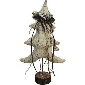 Vánoční dekorace Vánoční stromeček hnědý, X0048