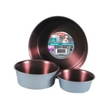 Miska pro psa Miska nerez protiskluz COPPER 2,7l Zolux