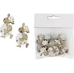 Dekorace ovce 6 ks D2085