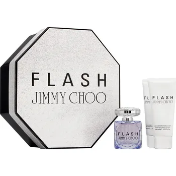 Parfém Jimmy Choo Jimmy Choo Flash SET: Parfémovaná voda 100ml + Tělové mléko 100ml + Sprchovací gél 100ml
