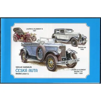Poštovní známka Česká pošta (2013) ZSn 779 - 780 ** - Václav Zapadlík - Česká auta - Škoda I.