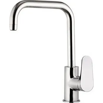 Vodovodní baterie HOPA Dřezová stojánková baterie FONTI 72U22 - zlatá broušená matná BAREL72U22