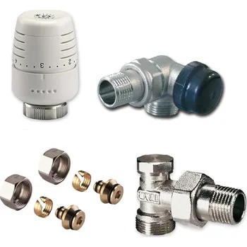 Instalatérský materiál KIT koupelnový úhlový - 1/2˝xEK, 15x1, P IVAR.KIT VCDT