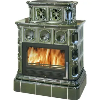 Krbová kamna ABX, spol. s.r.o. ABX KARELIE P OX kachlová kamna 5-12kW, zelená