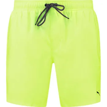 Pánské plavky Pánské plavky Puma SWIM MEDIUM LENGTH SWIM SHORTS žluté 907660-21 - L | UK 6,5 | US 9