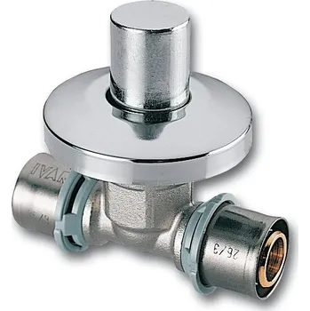 Ventil Uzavírací ventil PRESS - podomítkový - 16x16 IVAR.PT 5726