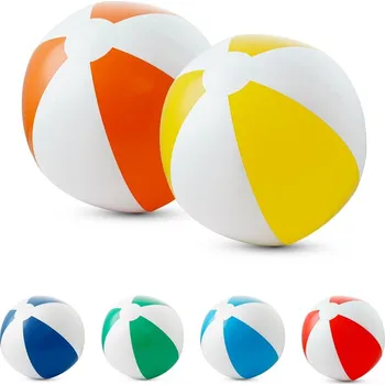 CRUISE. Nafukovací plážový míč z neprůhledného PVC 1 bez potisku bez potisku