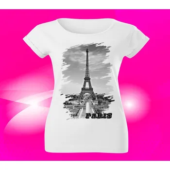 Dámské tričko Dámské tričko Paříž II L