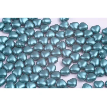 Korálek Korálky srdíčka č.178 (6x6mm)