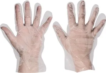 Pracovní rukavice CERVA Duck polyethylenové 100 ks 10