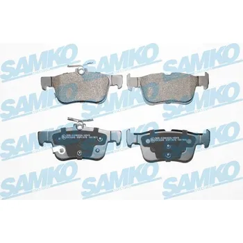 Brzdová destička Sada brzdových destiček, kotoučová brzda SAMKO 5SP1978