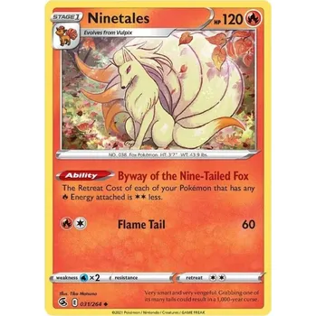 Karetní hra Pokémon karta Ninetales 031/264 - Fusion Strike