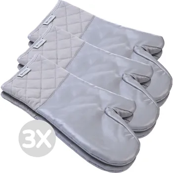 Hendi 5566273 Zvýhodněný multipack - 3x Žáruvzdorné rukavice, se skleněnými vlákny