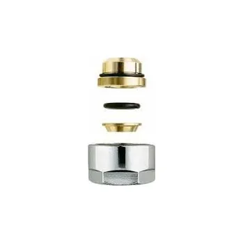 Radiátor Honeywell svěrné šroubení pro H-blok 15 Cu - metrický závit, pouze pro armatury Honeywell