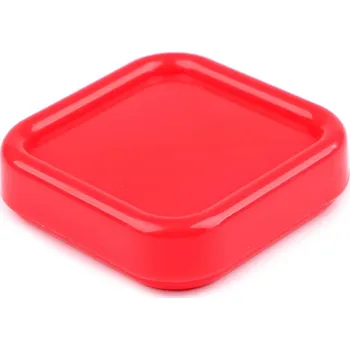 Galanterie Magnetická podložka na jehly a špendlíky, barva 7 červená