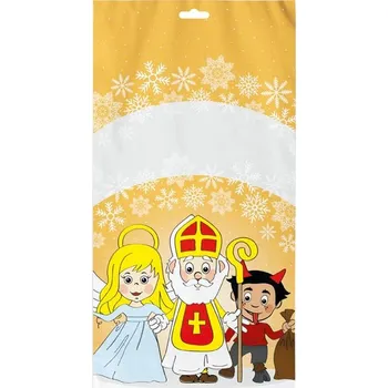 Dárková taška MFP sáček Mikuláš s eurozávěsem vzor20 20x40x11 5800749