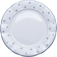 G. Benedikt Valbella mělký talíř 26 cm bílý/modrý
