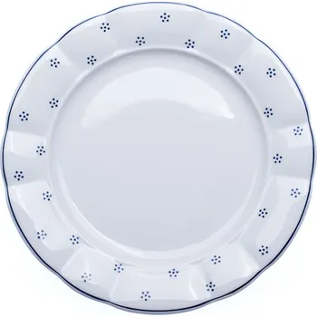 Talíř G. Benedikt Valbella mělký talíř 26 cm bílý/modrý