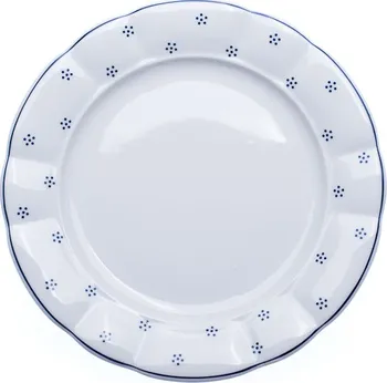 Talíř G. Benedikt Valbella mělký talíř 26 cm bílý/modrý