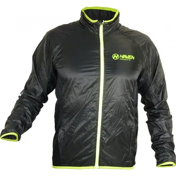 Cyklistická bunda HAVEN Cyklistická větruodolná bunda - FEATHERLITE BREATH - černá 5XL