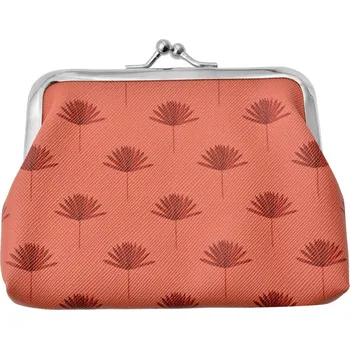 Peněženka Hnědá peněženka s palmovými listy Palm Leaf - 8*12 cm