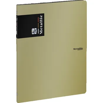 4kroužkový pořadač A4 20mm Barva: Zlatý