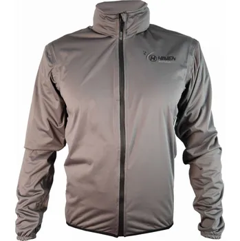 Cyklistická bunda HAVEN Cyklistická voděodolná pláštěnka - PIOGGIA - šedá 2XL