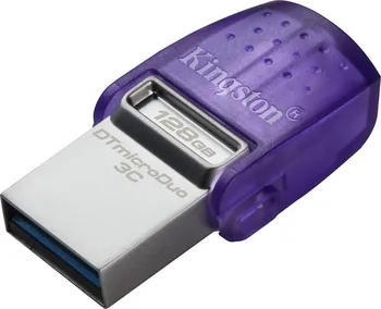 USB flash disk Kingston DataTraveler microDuo 3C 128 GB (DTDUO3CG3/128GB)