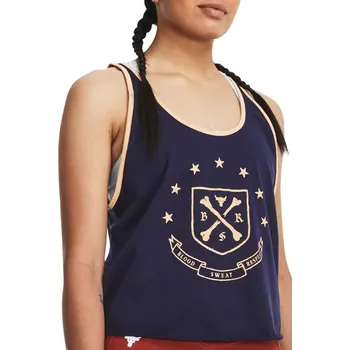 Tílko Under Armour Pjt Rck Q3 Arena Tank-BLU 1380185-410 Velikost L