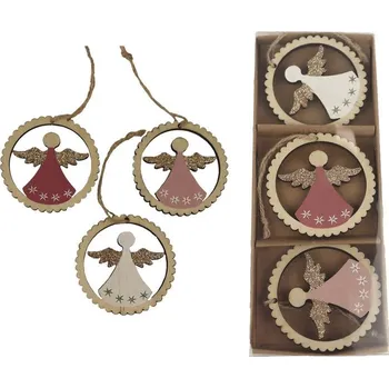 Vánoční dekorace Dekorace k zavěšení, 3 ks D4653