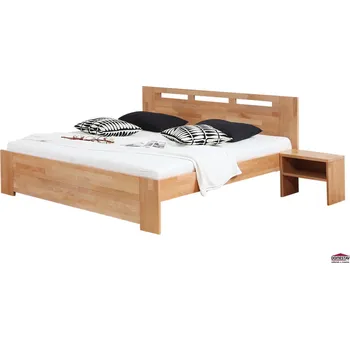 Ložnice Domestav VALENCIA manželská postel 160 cm buk cink olejovaný