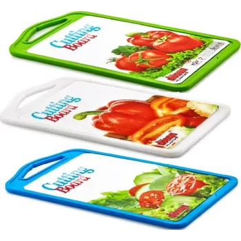 DUNYA Prkénko na krájení plastové 34,5cm bílá