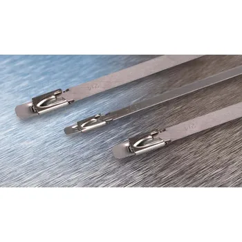 Stahovací páska WAPRO WTM-BL-360ST pásky s kuličkovým zámkem BALL LOK, 360 x 4,6 mm, nerez 304